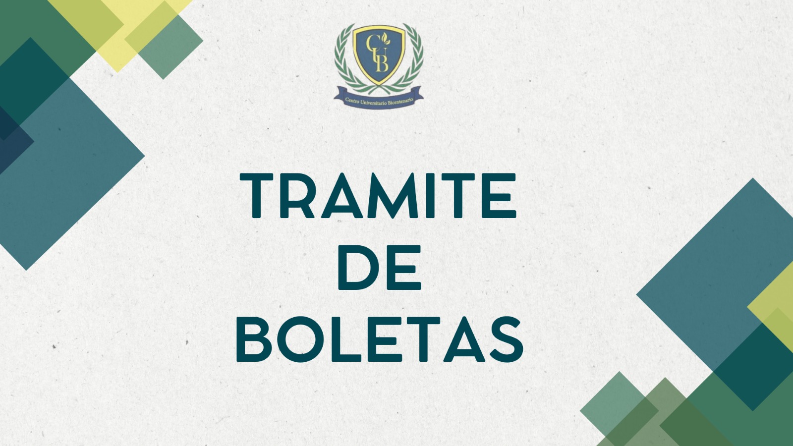 Imagen de referencia del Trámite de Boleta